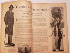 Motion Picture January 1929 Lupe Velez~Rudolph Valentino~Louise Brooks~Fay Wray