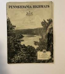 1929 Pennsylvania Highways Magazine Black and White Department of Highways