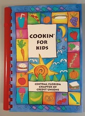 Cooking For Kids Cookbook. 2000. Spiral Bound, Hardcover. 71+ Pages