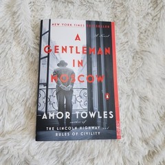 A Gentleman In Moscow By Amor Towles Excellent Condion Book