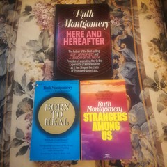 Ruth Montgomery (Lot of 3) Born to Heal, Here and Hereafter, Strangers Among Us