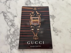 GUCCI Women’s SIGNORIA COLLECTION 2007 Timepieces Watches FASHION CATALOG BOOK