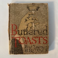 Buttered Toasts-FRED EMERSON BROOKS-HC-1916 1st Edition Forbes & Company Book
