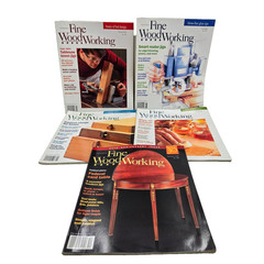 Tauton’s Fine Woodworking Magazine Lot February June August October December 200