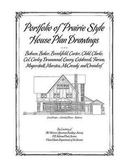 Portfolio of Prairie Style House Plan Drawings – Architectural Plans
