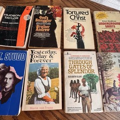 Lot of 10 Christian Biography Paperback Books Men & Women Of Faith Vintage