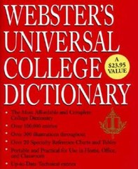 Websters Universal College Dictionary Premium – Hardcover – GOOD