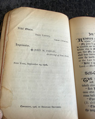 Antique 1908 My Prayer Book Rev F X Lasance Benziger Bros Leather Catholic 1909