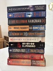 Lot of 10 – Mystery and Thrillers – Mixed Authors – FREE SHIPPING
