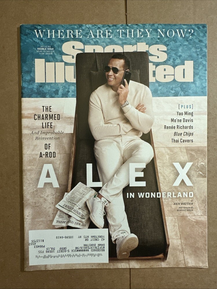 Sports Illustrated Magazine July 1-8, 2019 Alex Rodriguez