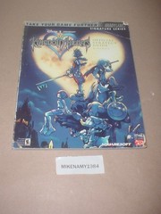 KINGDOM HEARTS Official Strategy Guide Brady Games -Has Stickers but NO POSTER
