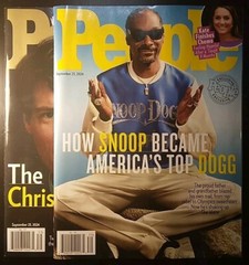 People: 2 Covers-Snoop Dogg & Christopher Reeve (Sept. 23, 2024) + Princess Kate