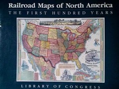 Railroad Maps of North – Hardcover, by Modelski Andrew M. – Acceptable c