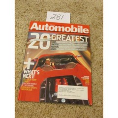 AUTOMOBILE Car MAGAZINE LOT OF 5 ISSUES 2006 2007 Collectible