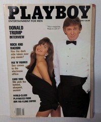 Vtg March 1990 Playboy Magazine Donald Trump Interview Deborah Driggs Centerfold