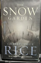 The Snow Garden : A Novel by Christopher Rice (2002, HC,1st/1st) *SIGNED*
