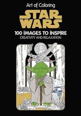 Art of Coloring: Star Wars: 100 – Hardcover, by Disney Books – Very Good y