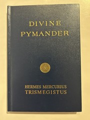DIVINE PYMANDER OF HERMES TRISMEGISTUS Hardcover Yogi Publication Society