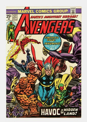Avengers #127 Marvel Comics VFN 8.0 White Pages