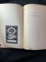 Saints and Strangers Being the Lives of the Pilgrims George Willison 1945 1st ed