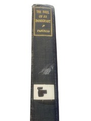 Soul Of An Immigrant By Constantine Pununzio 1924 Hardcover Edition Macmillan