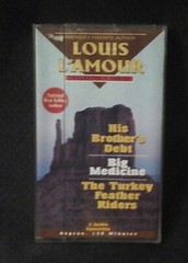 Louis L’Amour Vol. 6 Audiobook 2 Cassette Set 120 Minutes 3 Western Stories