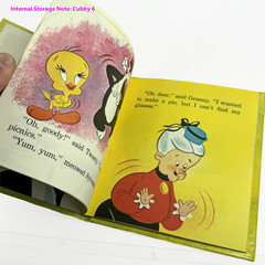 Tweety and Sylvester Picnic Problems Whitman Tell-A-Tale Children’s Looney Tunes