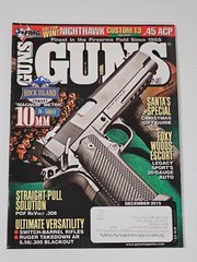Guns Magazine December 2015 Rock Island Armory Magnum Metric 10mm #2031