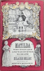 Matilda Who Told Lies / Hilaire Belloc, S. Kellog (illus) /Dial Press 1970 HC DJ