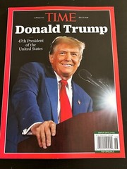 Donald Trump Time Special Edition Magazine 47th President Of USA No Label