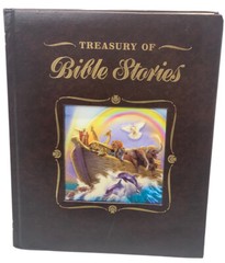 Treasury Of Bible Stories 2011 Soft Hardcover Book Contains 159 pages