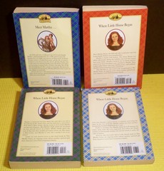 Little House The MARTHA Years Books Complete Set 1- 4 Melissa Wiley 2 1stEd Lot