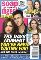 SOAP OPERA DIGEST March 15 2021 Robert Scott Wilson Victoria Konefal Jeff Kober