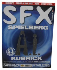 SFX Europe Sci-Fi September 2001 Magazine Book #82 – (Spielberg AI Cover)
