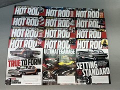 Hot Rod Magazine Lot Of 12 Complete Year 2021 Chevy Ford Mopar Pontiac