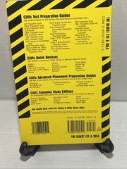 Lot of 9 – Cliff Notes – Various Titles (See Description)