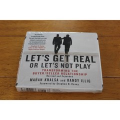 Let’s Get Real or Let’s Not Play Audiobook CD New Sealed Khalsa Illig Covey