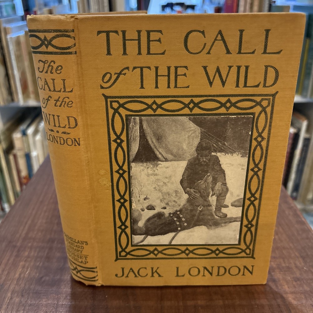 CALL OF THE WILD by Jack London Illust 1910 Grossett Pub. Norwood Press B29