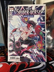 WEB OF SPIDER-VERSE NEW BLOOD #1 MARVEL 2025 LUCIANO VECCHIO MAIN COVER NM