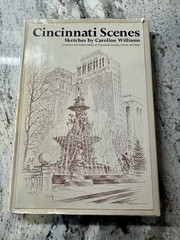 Caroline Williams Cincinnati Sketches 1st Ed 1968 Signed Illustrated HC DJ
