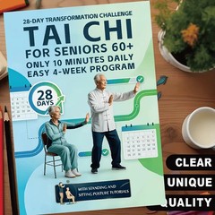 28-Day Tai Chi for Seniors Guide Easy 10-Min Daily Routine | Balance, Flexibile