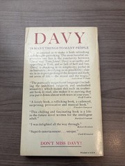 DAVY by Edgar Pangborn (1964) Ballantine SF FIRST PRINTING paperback