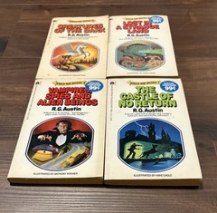 Which Way Books by R.G Austin Lot Of 4 Books 1980s Mixed Lot