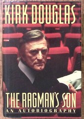 1988 KIRK DOUGLAS THE RAGMAN’S SON AN AUTOBIOGRAPHY HCDJ B602