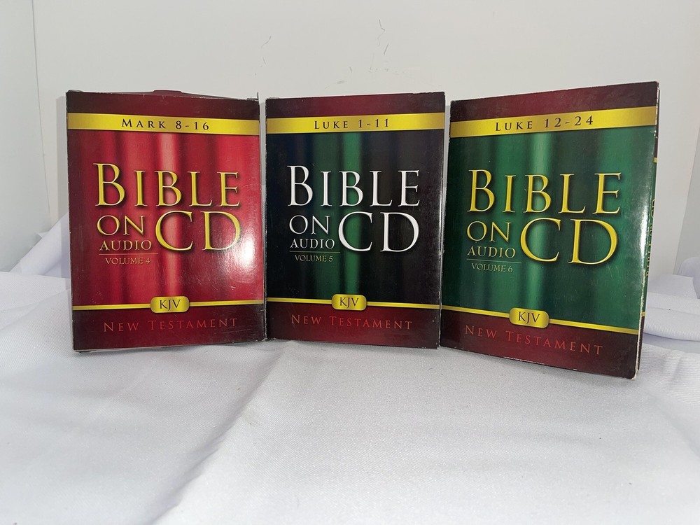 Bible On CD Adio Volumes 4-5-6 KJV New Testament