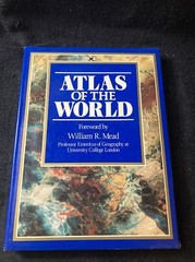 Atlas of the World-William R. Mead-1989-HCDJ-271 Pages-Illustrated-11″ x 14″CLB