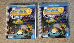 BJU English 3 Teacher’s Edition Parts 1 & 2