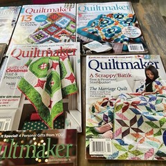 QUILTMAKER Magazines (8) Quilting Ideas & Patterns 2017-2019 Patterns In All
