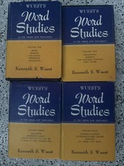 Wuest’s Word Studies In the Greek New Testament 4 Volumes Complete Very Clean