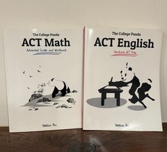 The College Panda’s ACT Math and ACT English by Nielson Phu.